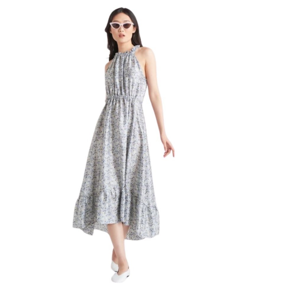 Dex Flower Halter Dress